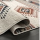 thumbnail image 5 of Alfombra de Área Abani Estilo Southwestern 272x366 cm Naranja Gris Beige, 5 of 7