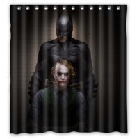 Pinghai - Cortina De Ducha De Batman Joker Con Ganchos (167 X 183 Cm)