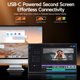 thumbnail image 3 of Monitor LUMIPIX 15,6" FHD IPS USB‑C HDMI con altavoces, 3 of 7