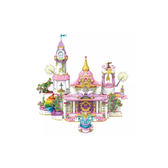 Castillo Princesa Flores Unicornio Bloques Construcción Friends 1138 pcs