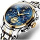 thumbnail image 1 of Reloj Cronógrafo de Lujo para Hombre Fase Lunar Movimiento Cuarzo para uso diario, 1 of 3