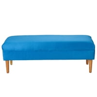 Bodevir - Banqueta Provenza Liso 2C Felpa 04 Azul Rey