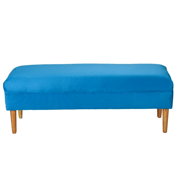 Banqueta Provenza Liso 2c Felpa 04 Azul Rey