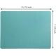 thumbnail image 5 of Set De 4 Mantelitos Individuales Para Mesa Tapetes Rectangulares De Tela Premium Fina Impermeables Y Resistentes 40 X 30 Cm Estilo J Verde, 5 of 5