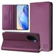 thumbnail image 2 of Funda Billetera con Soporte para Xiaomi Poco M7 4G Bloqueo RFID Plegable Violeta, 2 of 5
