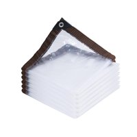 Magideal - Lona Transparente Lona Transparente Cómoda Instalación Fácil Impermeable Lona Multiusos Para Muebles Resistente Para Exteriores 300Cmx400Cm
