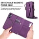 thumbnail image 2 of Para Samsung Galaxy A15 4G / 5G [Bloqueo RFID] Multifuncional 2 en 1 Funda Tipo Billetera de Cuero PU Suave con Tapa Magnética, Múltiples Ranuras para Tarjetas, Bolsillo con Cierre, con Correa de, 2 of 8