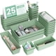 thumbnail image 1 of Set de Organizador de Cajones de Plástico Caddy BiuLeon 25 piezas Verde, 1 of 7