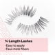 thumbnail image 5 of Pestañas Eylure Naturals Accent No. 003 reutilizables, 1 par, 5 of 8