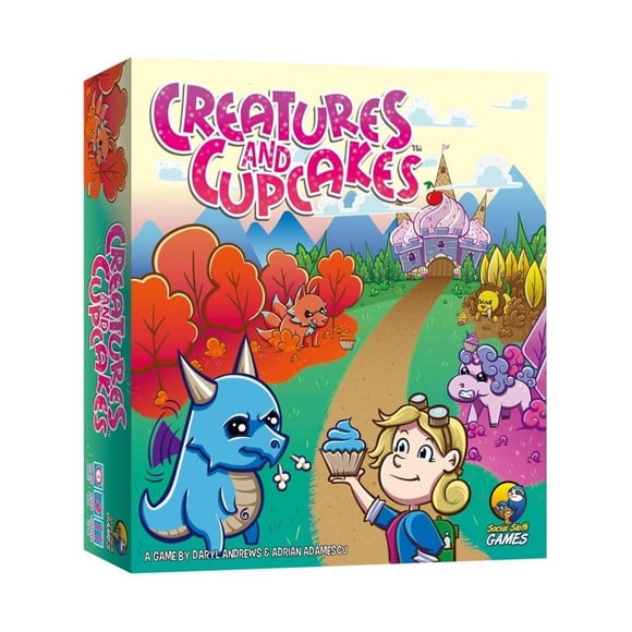 Juego de mesa Social Sloth Games Creatures and Cupcakes