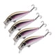 thumbnail image 5 of 4x Se?uelos De Pesca Aparejos De Pesca Swimbaits Realistas Para Panfish Perca Salmón Dorado Púrpura, 5 of 5