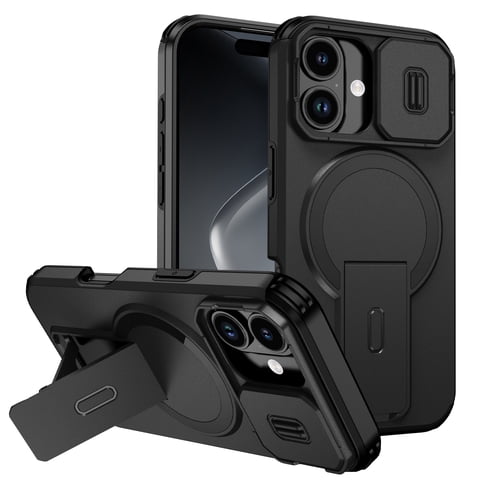 Funda Foxdock Para Iphone 17 – Magnética Antigolpes Con Soporte Y Protección Doble