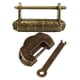 thumbnail image 4 of Candado Antiguo De Estilo Chino Vintage, Candado Con Llave Y Contrase?a, 4 of 4