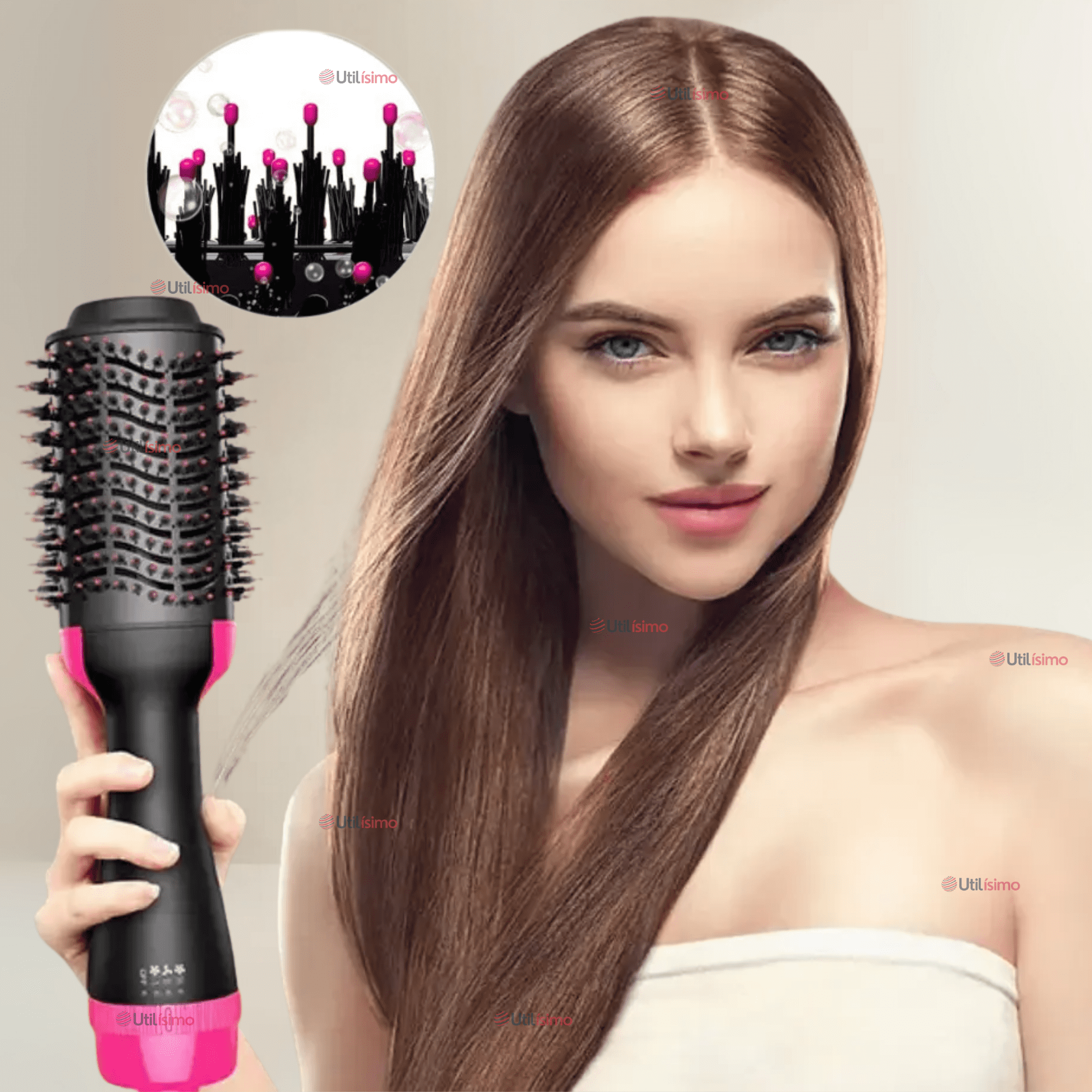 Hair Brush Pro - Cepillo Alisador Secador Hairbrushpro™ 3 En 1