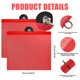 thumbnail image 2 of Banderas de seguridad JZTKQTM 46 cm rojas con imanes – juego de 4, 2 of 7