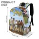 thumbnail image 3 of El Equipo de los Perdedores-theme Backpack, Campus style schoolbag Bookbag with Adjustable Shoulder Straps And Large Zip Compartment, Unisex Travel Bags.42x30x15cm, 3 of 6