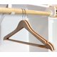 thumbnail image 3 of Perchas USTECH, ecológicas, con forma de arco, similares a la madera, paquete de 30, 3 of 8