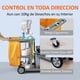thumbnail image 5 of Carro De Conserje Para Limpieza Color Gris + Bolsa 25gal, 5 of 6