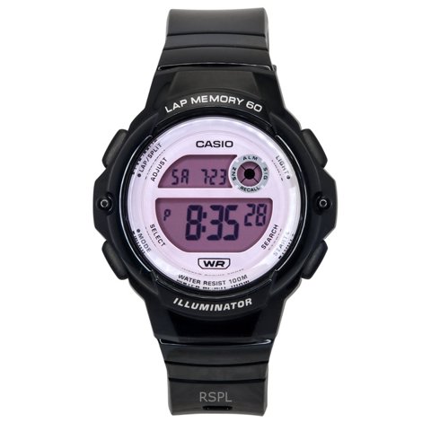 Reloj Casio Standard Digital Black Resin Strap Quartz Lws-1200H-1A2V 100M Women'S Watch