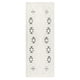thumbnail image 1 of Bajada de Cama Palafito Blanca 70 x 150 cm, 1 of 6