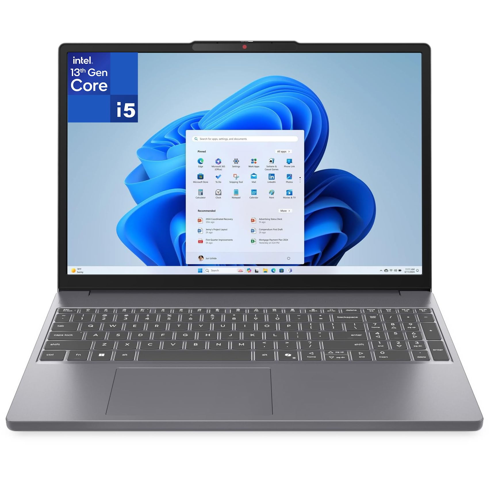 Ordenador Portátil Lenovo Ideapad 15 Fhd+ Business Home I5 8 Gb 512 Gb Ssd