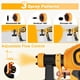 thumbnail image 4 of Pulverizador de pintura VONFORN VF803 700W HVLP con 4 boquillas y 3 patrones, 4 of 6