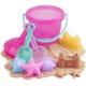 thumbnail image 1 of Set Arena LotFancy 9 Piezas Rosa Translúcido BPA Free, 1 of 3