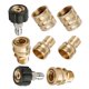 thumbnail image 4 of 8pcs 1/2 '' 3/4 '' Adaptador De Lavadora A Presión Acoplador Rápido Adaptador De Manguera De Jardín, 4 of 5