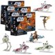 thumbnail image 1 of Toy Jazwares Star Wars Micro Galaxy Squadron Series 6 (paquete de 6), 1 of 6