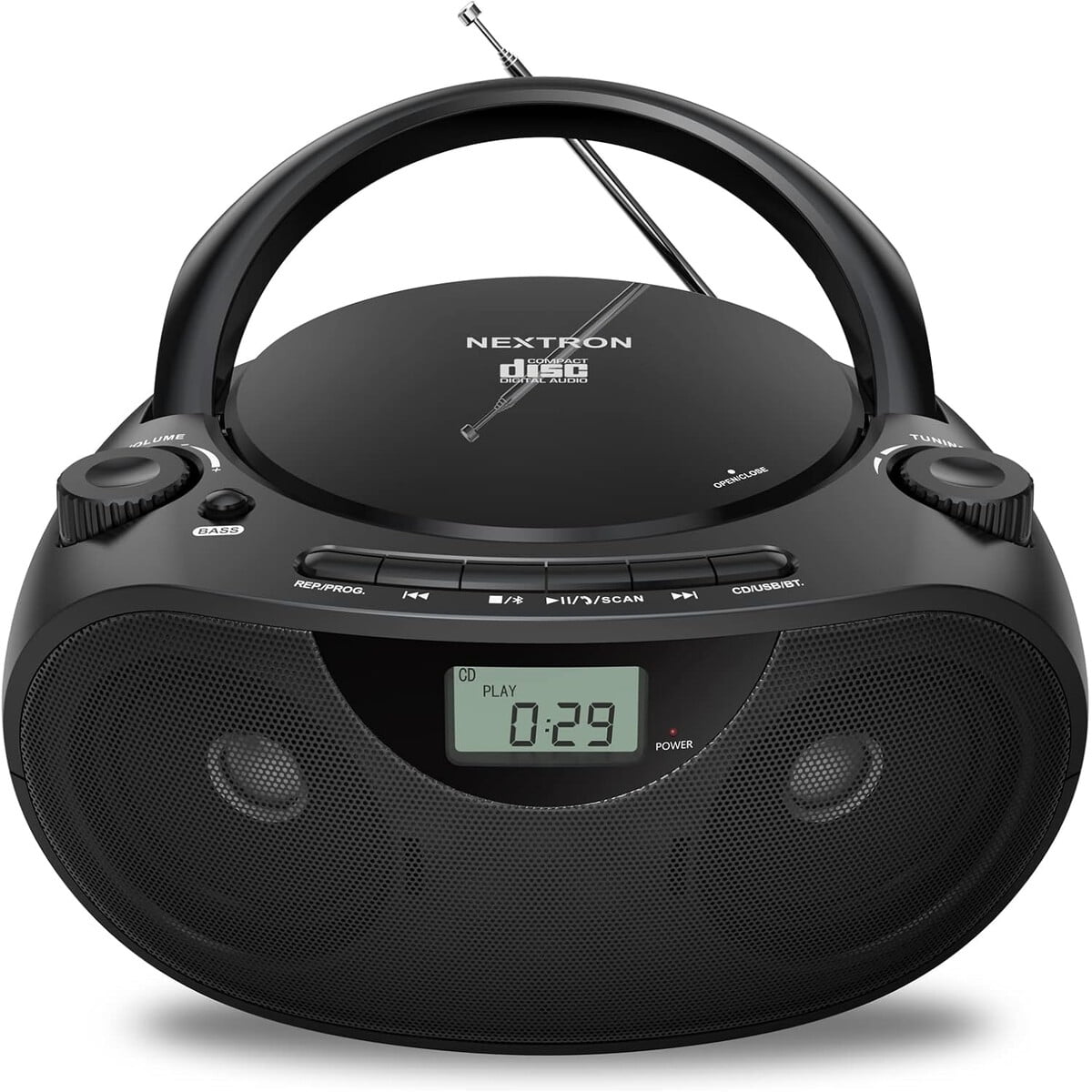 Boombox Nextron Cb500bt Bluetooth Cd Usb Radio Amfm