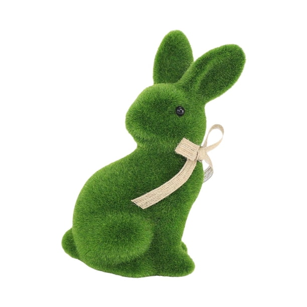 Estatuilla De Conejito De Pascua, Adorno De Escritorio Artesanal Para Festivales, Restaurante, Fiesta De Té, Estilo A