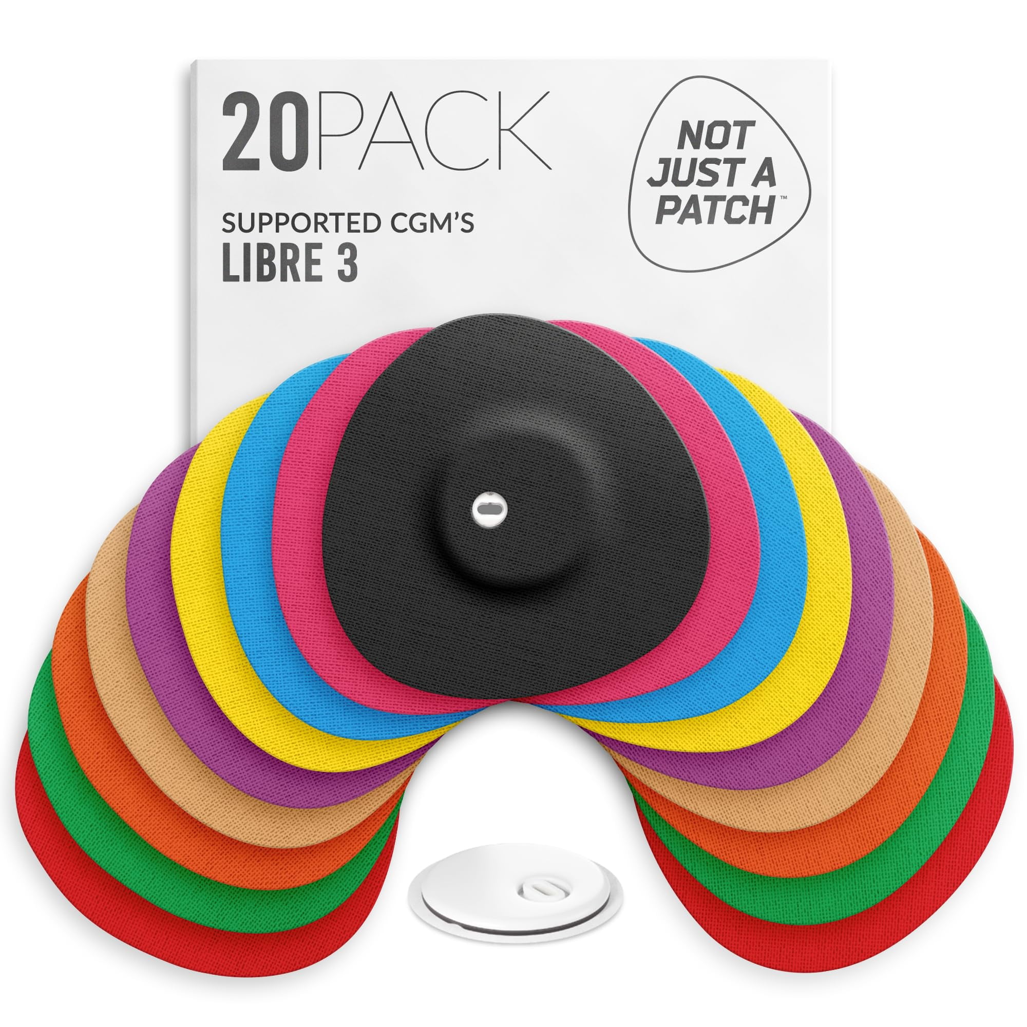 Not Just A Patch - El Sensor No Cubre Solo Un Parche Freestyle Libre 3 Plus (paquete De 20)