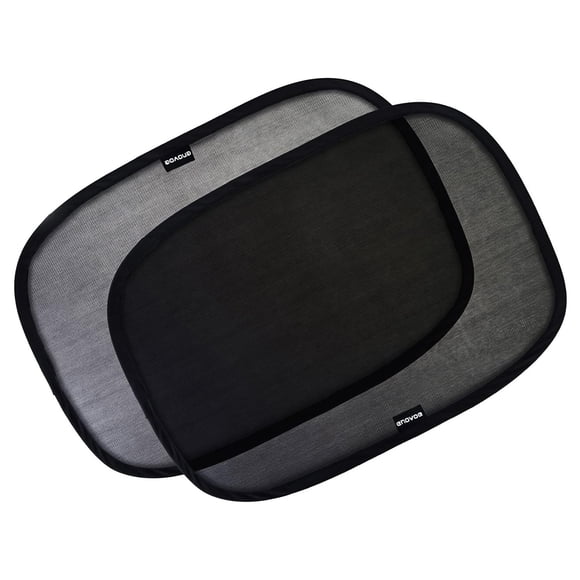 Persianas para ventanas de coche Enovoe, paquete de 2 unidades, 21 x 14 cm, protección UV