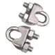 thumbnail image 4 of Abrazaderas De Cable De Acero De 2 Piezas, Fijación Fiable Para Pancartas, Vallas Y Clips De 6 Mm., 4 of 5