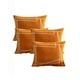 thumbnail image 1 of Set De 4 Fundas De Cojin 45cmx45cm Bordado De Linea Color Mostaza, 1 of 4