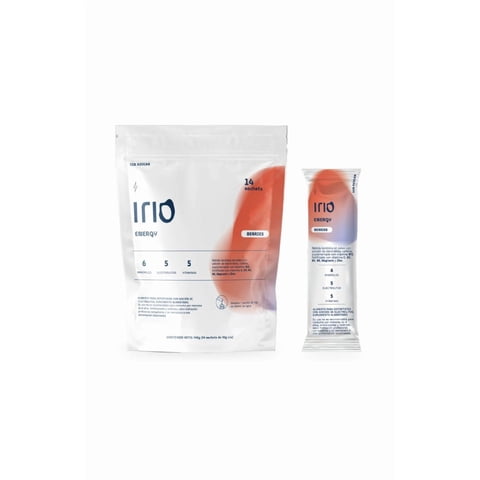 Electrolitos Bebida Energizante Irio 14X Berries