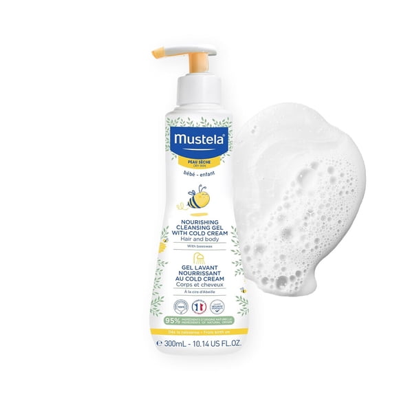 Mustela Baby Nourishing Cleansing Gel Hair & Body Wash