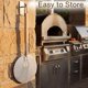 thumbnail image 4 of Pala para pizza Chicago Brick Oven 23 cm con mango desmontable, 4 of 7