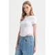 thumbnail image 2 of Polera Mujer Body Liso Blanco, 2 of 4