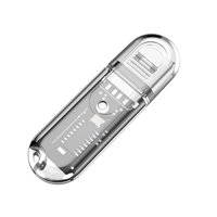 Magideal - Adaptador De Receptor Usb, Adaptador De Audio, Receptor Estéreo Señal Fuerte Micrófono Incorporado Receptor De Música Para Sistema De Sonido Estéreo