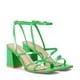 thumbnail image 2 of Sandalia Taco Verde Fiesta Qiu299 Mujer, 2 of 3