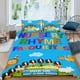 thumbnail image 2 of Rimas Infantiles Conjunto de sábanas temático, trío de piezas, cómodo y amigable con la piel, diseño único, regalo de decoración para el hogar para familiares, amigos y fans,140cm *210cm, 2 of 6