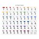 thumbnail image 4 of Juego de mesa Math Magic Fraction War – Pack de 4, 4 of 6