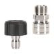 thumbnail image 4 of 2 Piezas Adaptador Para Lavadora A Presión Accesorios Latón 3/8 "conector De Liberación Rápida Diámetro Interior 15mm, 4 of 5