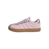 Zapatos Adidas Vl Court 3.0 Para Niños, Unisex, Color Rosa Transparente, Talla 12.5