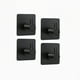 thumbnail image 1 of Pack de 4 Ganchos Adhesivos Impermeables - Color Negro, 1 of 3