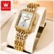 thumbnail image 2 of Reloj de Mujer Elegante Rectangular de Acero Inoxidable con Movimiento de Cuarzo, Calendario, 2 of 3