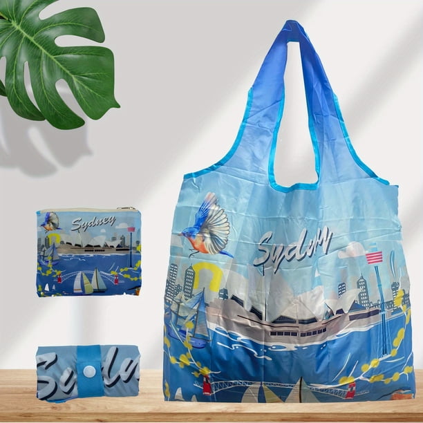 Museum Van Gogh Famous Painting Series Shopping Bag Folding Picture Scroll Bag
