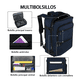 thumbnail image 2 of Mochila  de Viaje Belug 40L Expandible Antirrobo Impermeable Azul, 2 of 5