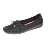 Vía Franca - Mocasín Negro Modelo Italiano